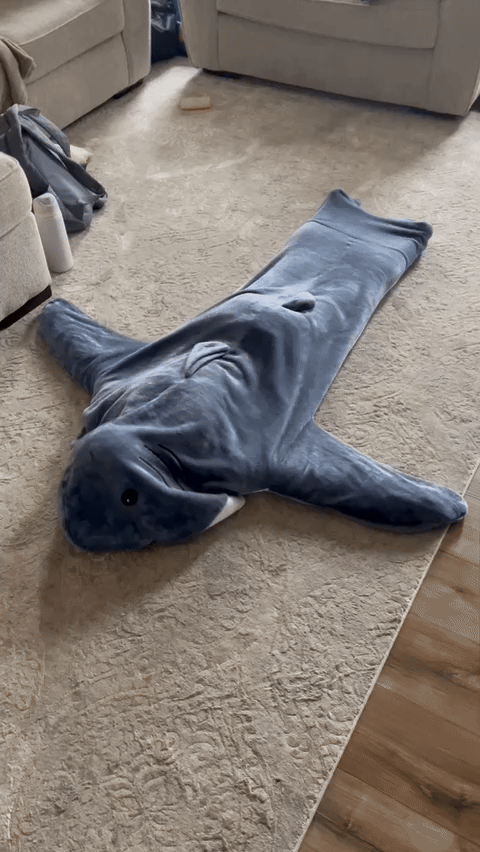 Wearable Shark Blanket
